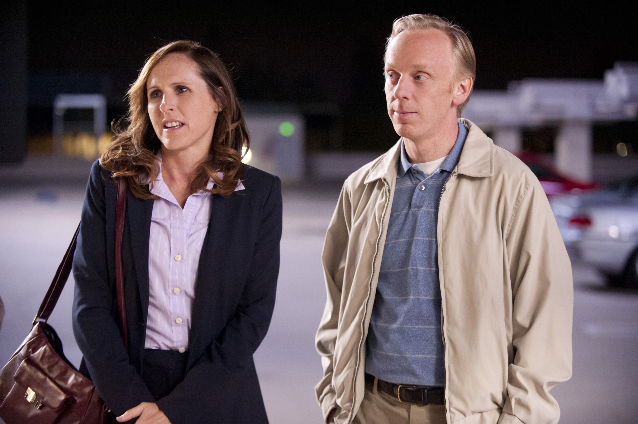 Still of Molly Shannon and Mike White in Enlightened (2011)