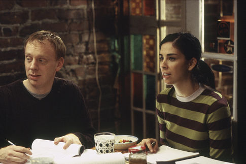 Still of Sarah Silverman and Mike White in The School of Rock (2003)