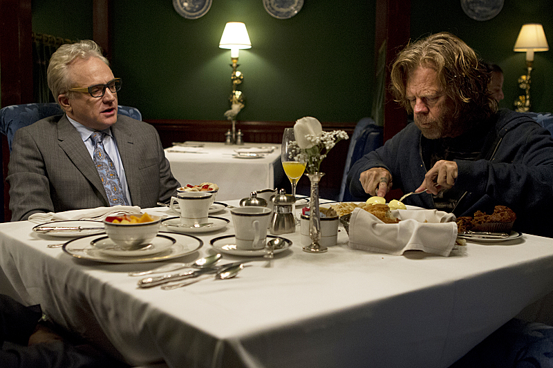 Still of William H. Macy and Bradley Whitford in Shameless (2011)