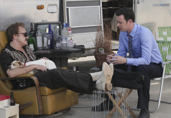 Still of Colin Hanks and Bradley Whitford in The Good Guys (2010)