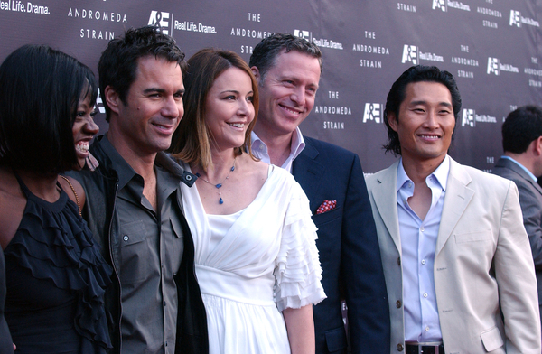 Viola Davis, Eric McCormack, Krista Miller, Ted Whittall, Daniel Dae Kim. The Andromeda Strain Premiere.