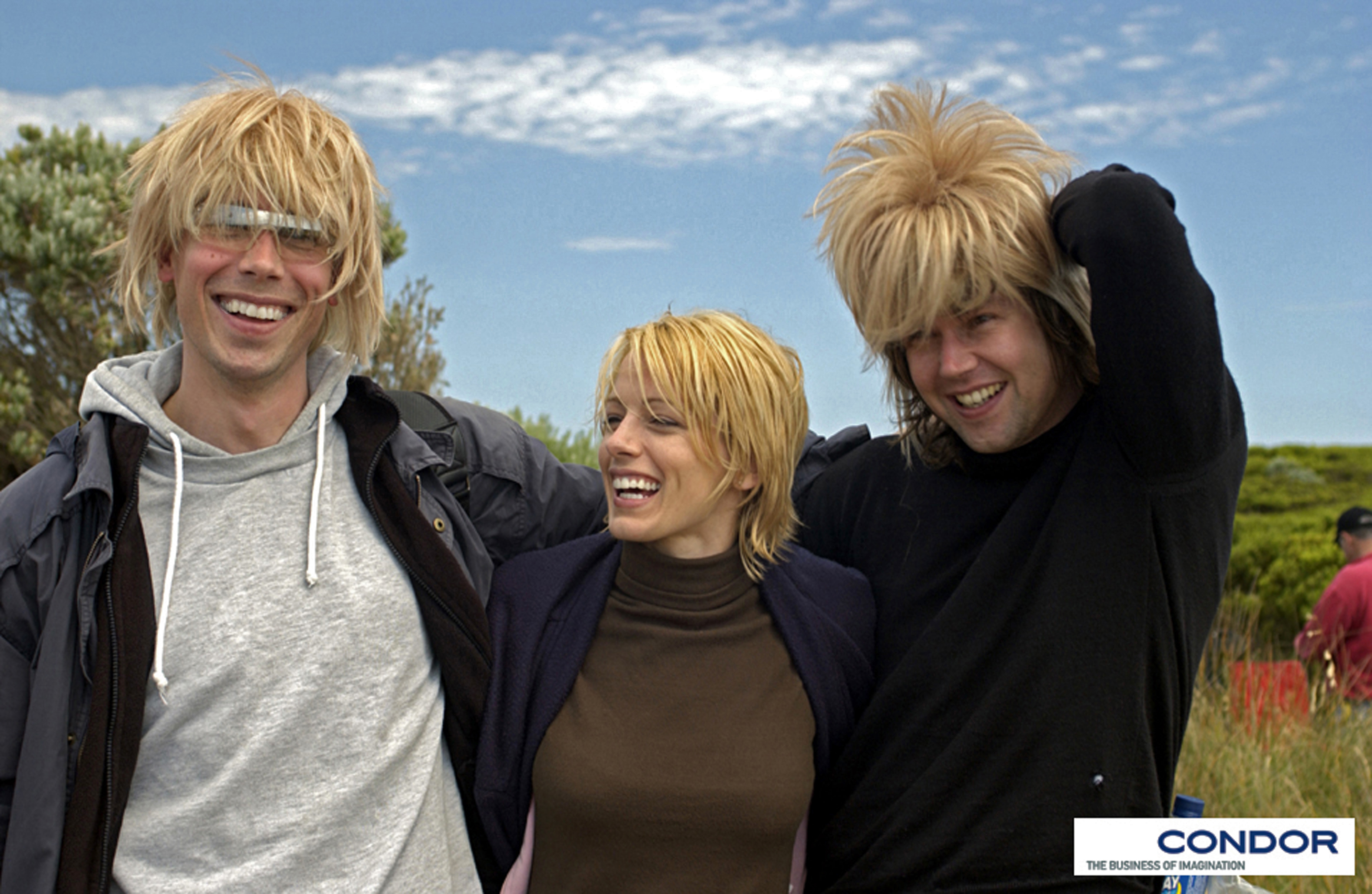 Producer Kristian Widmer on Location in Melbourne, Australia with Actress Cara Atchison and Director Michael Steiner