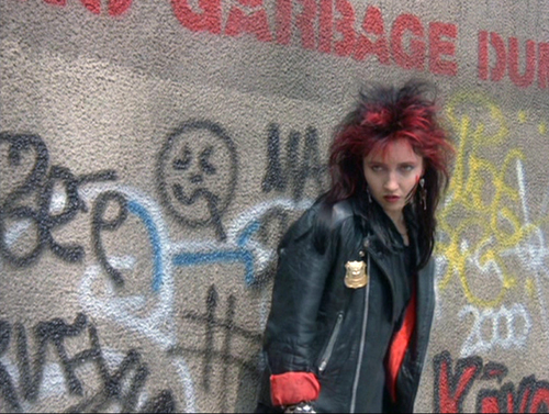 Barbie Wilde as the Female Punk in Death Wish III. 1985. Directed by Michael Winner.
