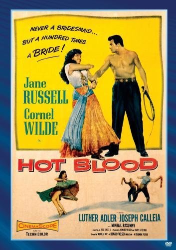 Jane Russell and Cornel Wilde in Hot Blood (1956)