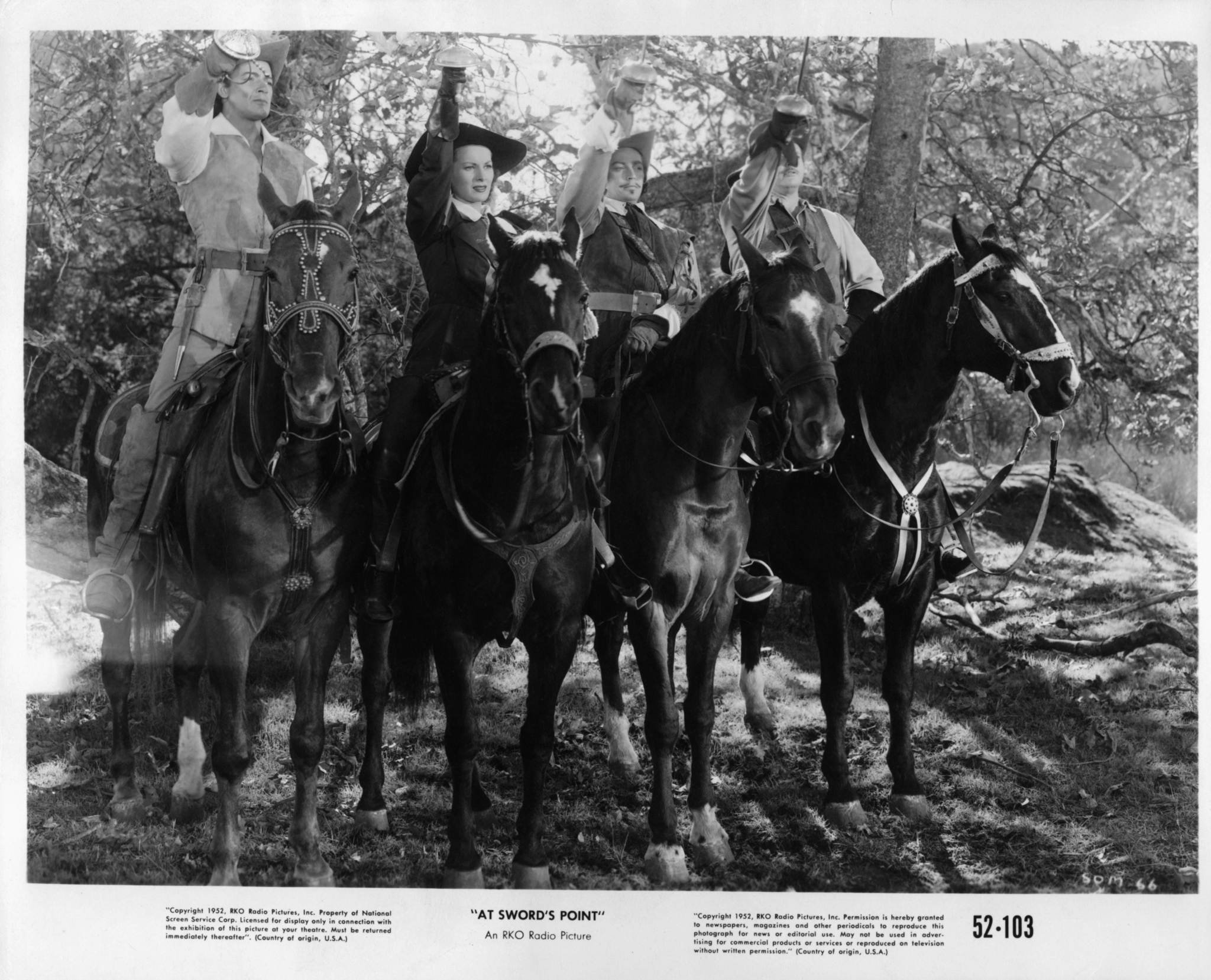 Dan O'Herlihy and Cornel Wilde