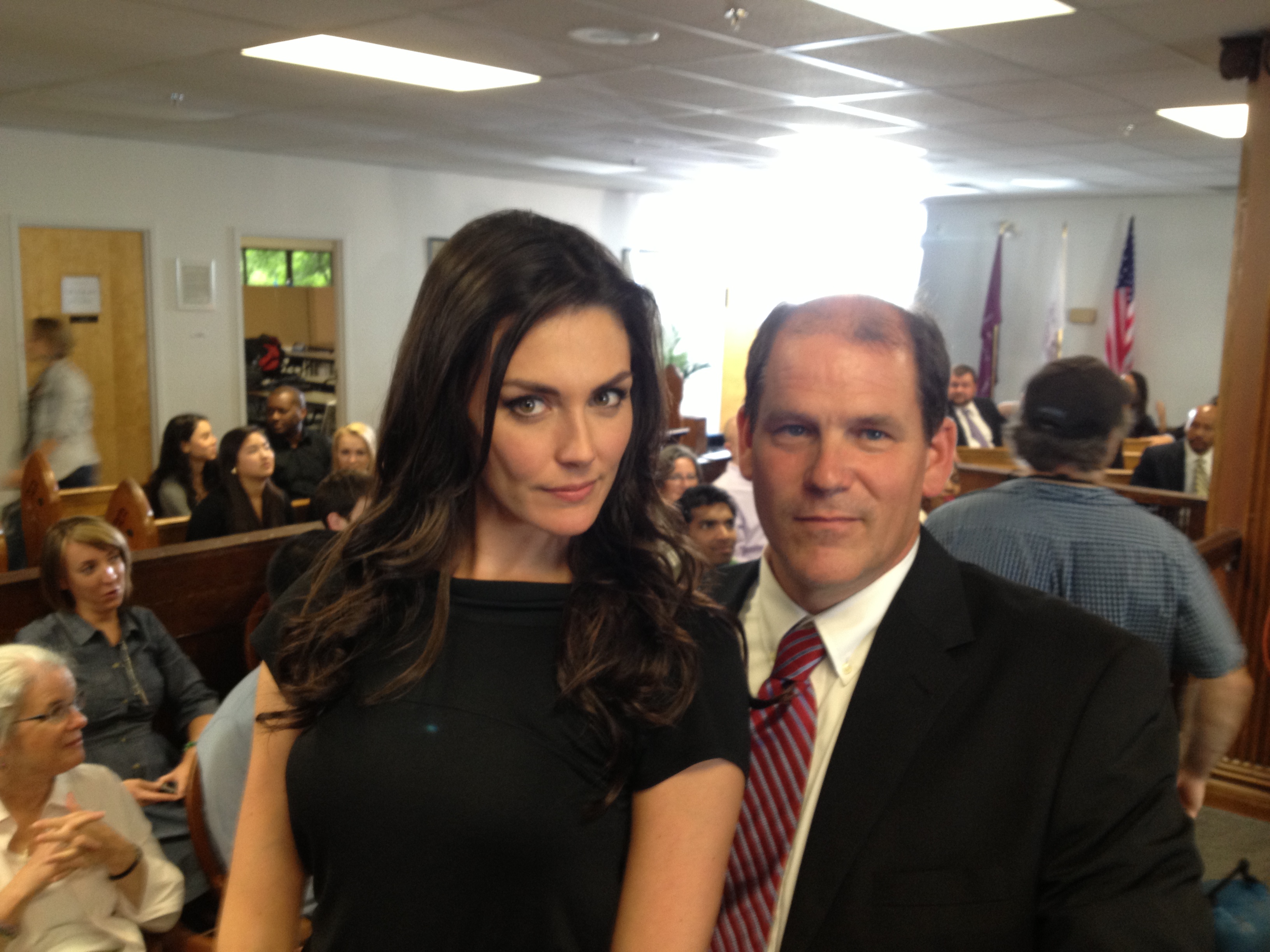 With Taylor Cole in 