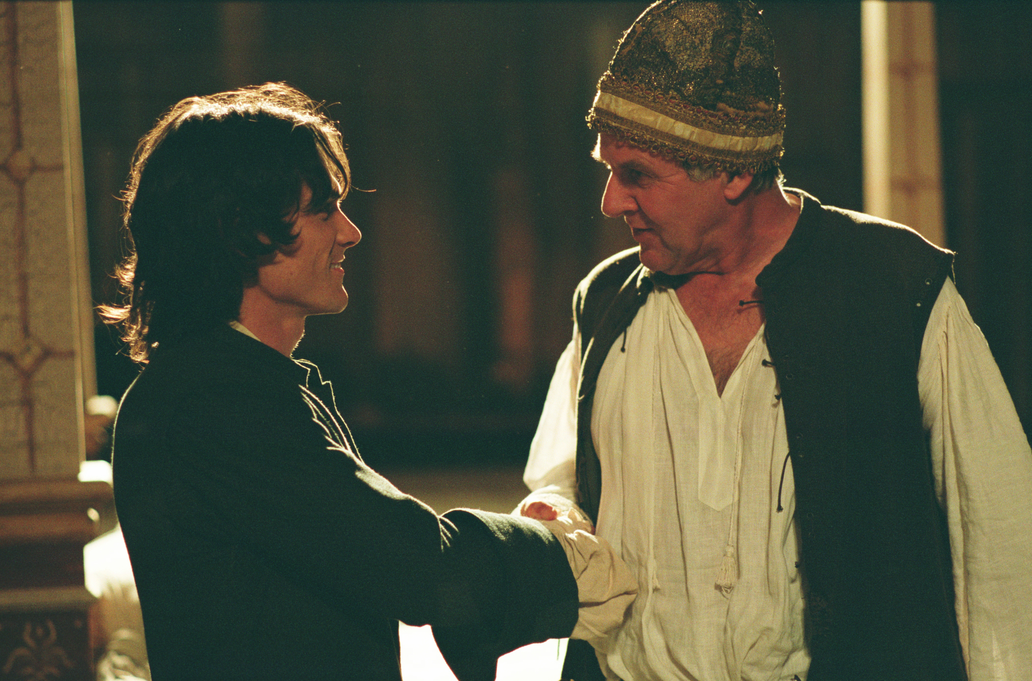 Still of Billy Crudup and Tom Wilkinson in Stage Beauty (2004)