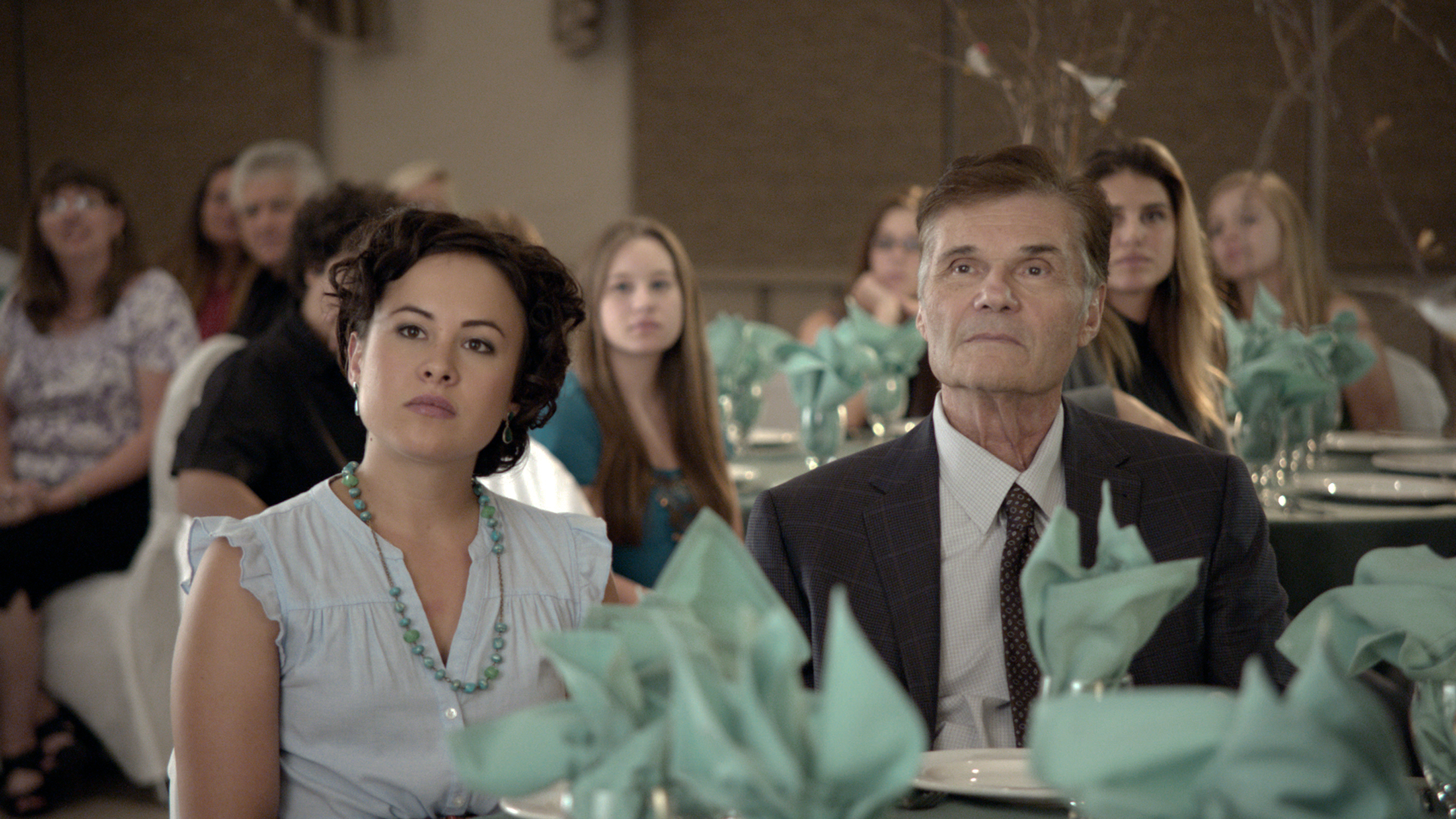 Still of Fred Willard and Tommie-Amber Pirie in The Birder (2013)