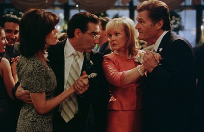 Still of Molly Cheek, Eugene Levy, Deborah Rush and Fred Willard in American Wedding (2003)