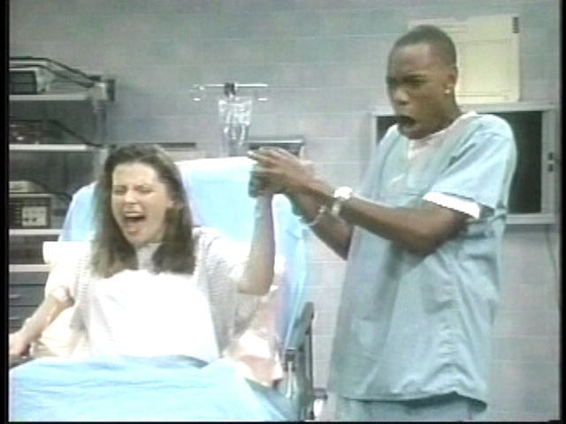 JoAnn Willette and Dave Chappelle in BUDDIES