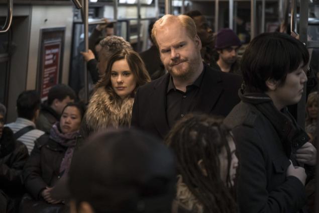 Ashley Williams and Jim Gaffigan in 