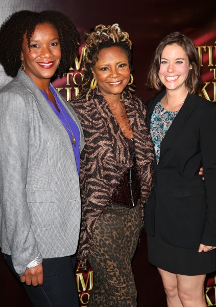 Tijuana Ricks, Tonya Pinkins, & Ashley Williams at an event for A TIME TO KILL on Broadway.