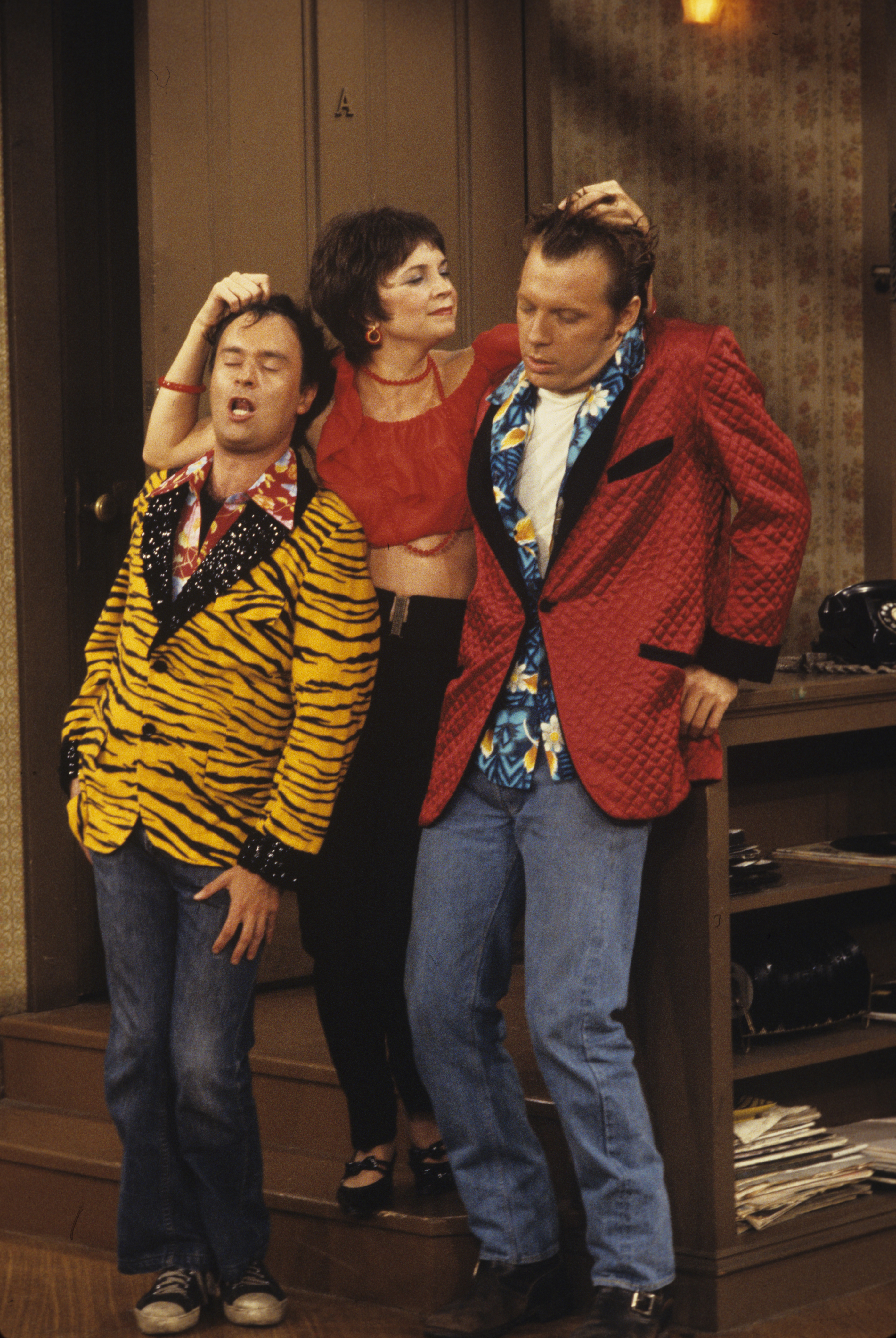 Still of David L. Lander, Michael McKean and Cindy Williams in Laverne & Shirley (1976)