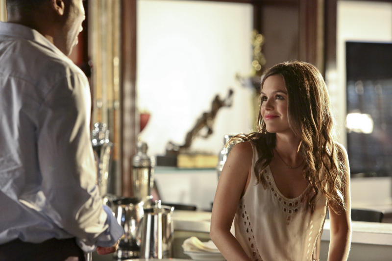 Still of Cress Williams and Rachel Bilson in Hart of Dixie (2011)