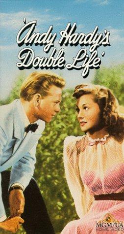 Mickey Rooney and Esther Williams in Andy Hardy's Double Life (1942)