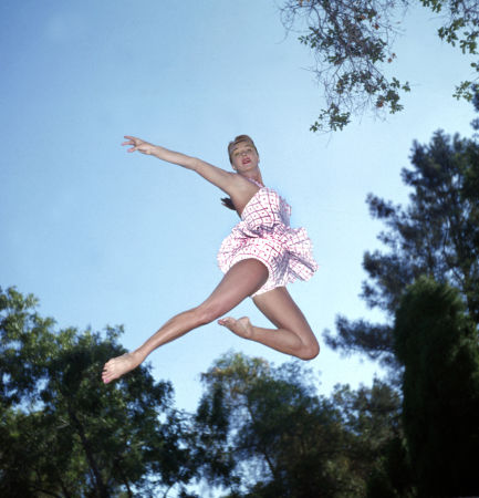 Esther Williams at home