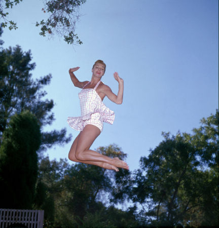 Esther Williams at home