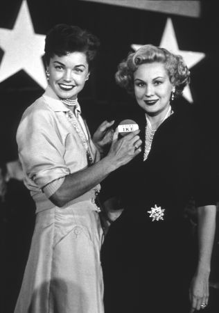Esther Williams and Virginia Mayo 1953 Republican Rally