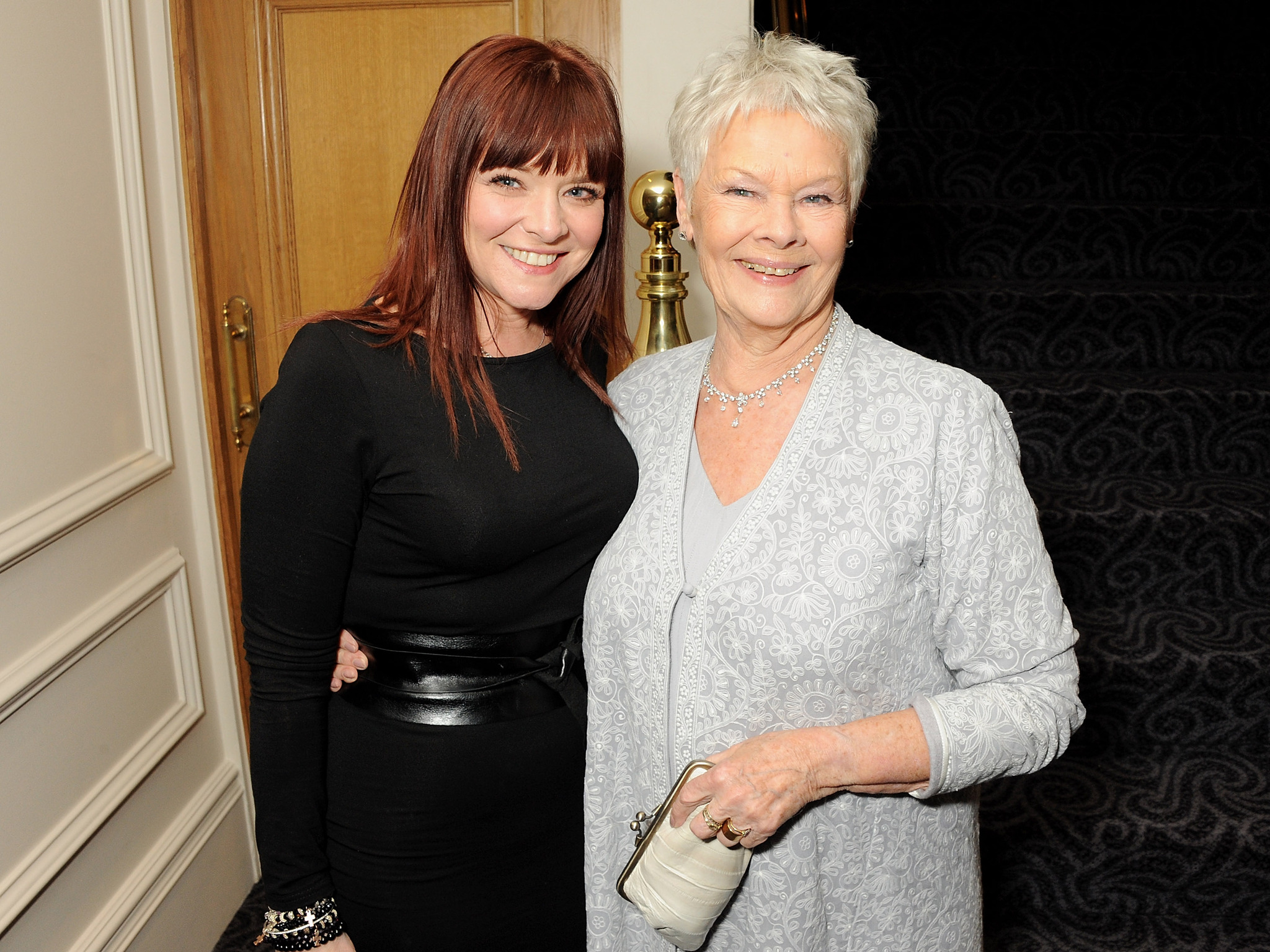 Judi Dench and Finty Williams