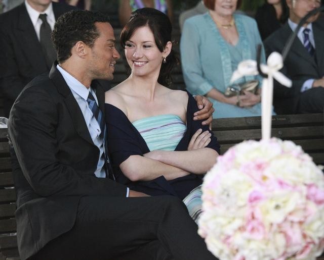 Still of Chyler Leigh and Jesse Williams in Grei anatomija (2005)