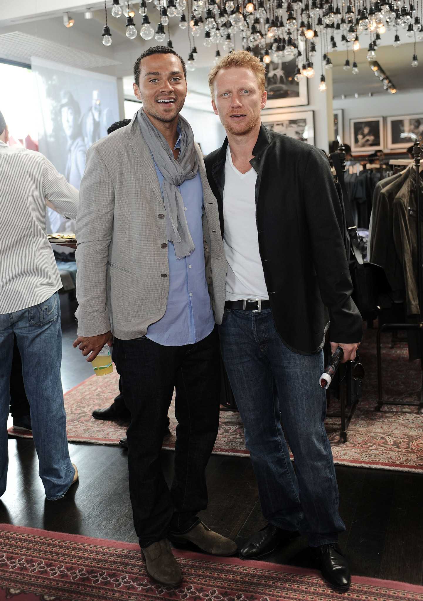 Kevin McKidd and Jesse Williams