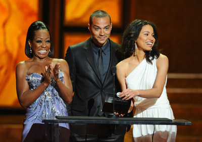 Tichina Arnold, Jurnee Smollett-Bell and Jesse Williams