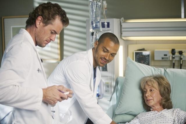 Still of Ellen Crawford, Eric Dane and Jesse Williams in Grei anatomija (2005)