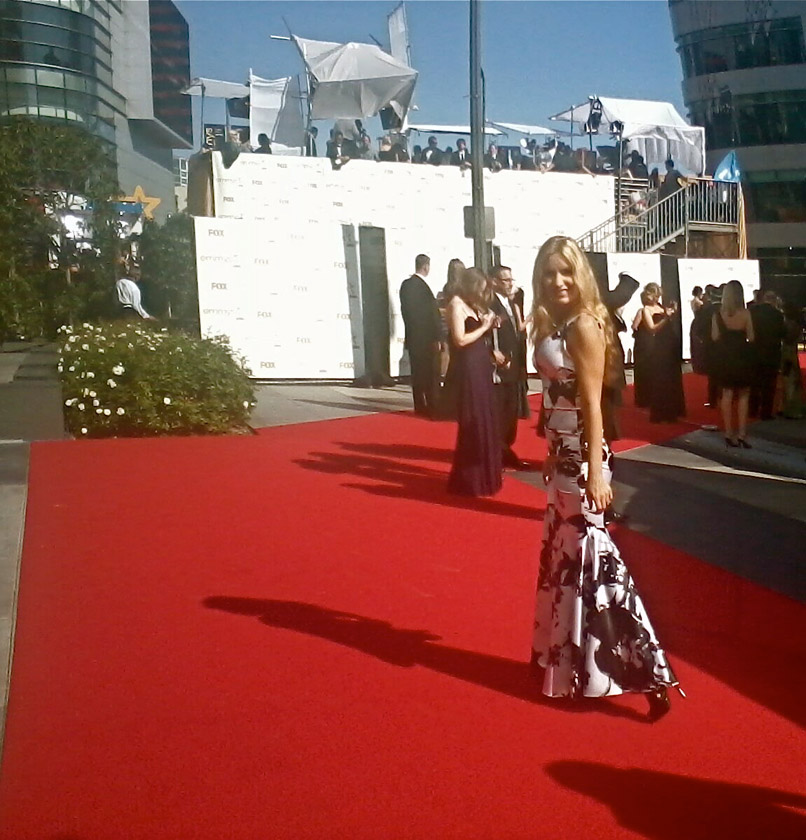 at the Emmy Awards...