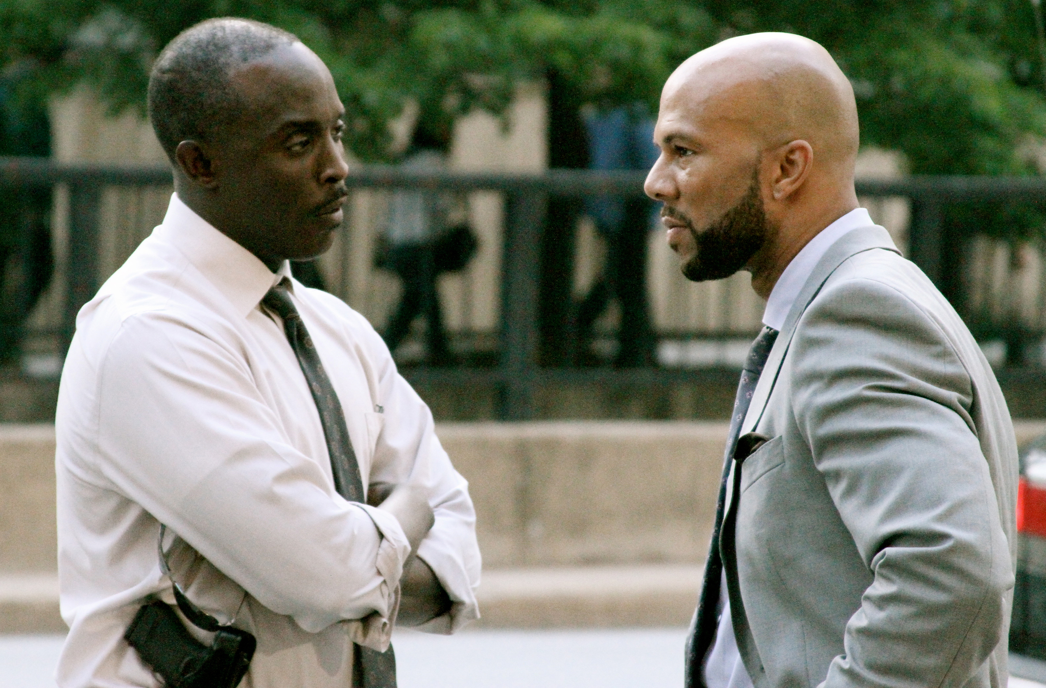 Still of Michael Kenneth Williams and Common in LUV (2012)
