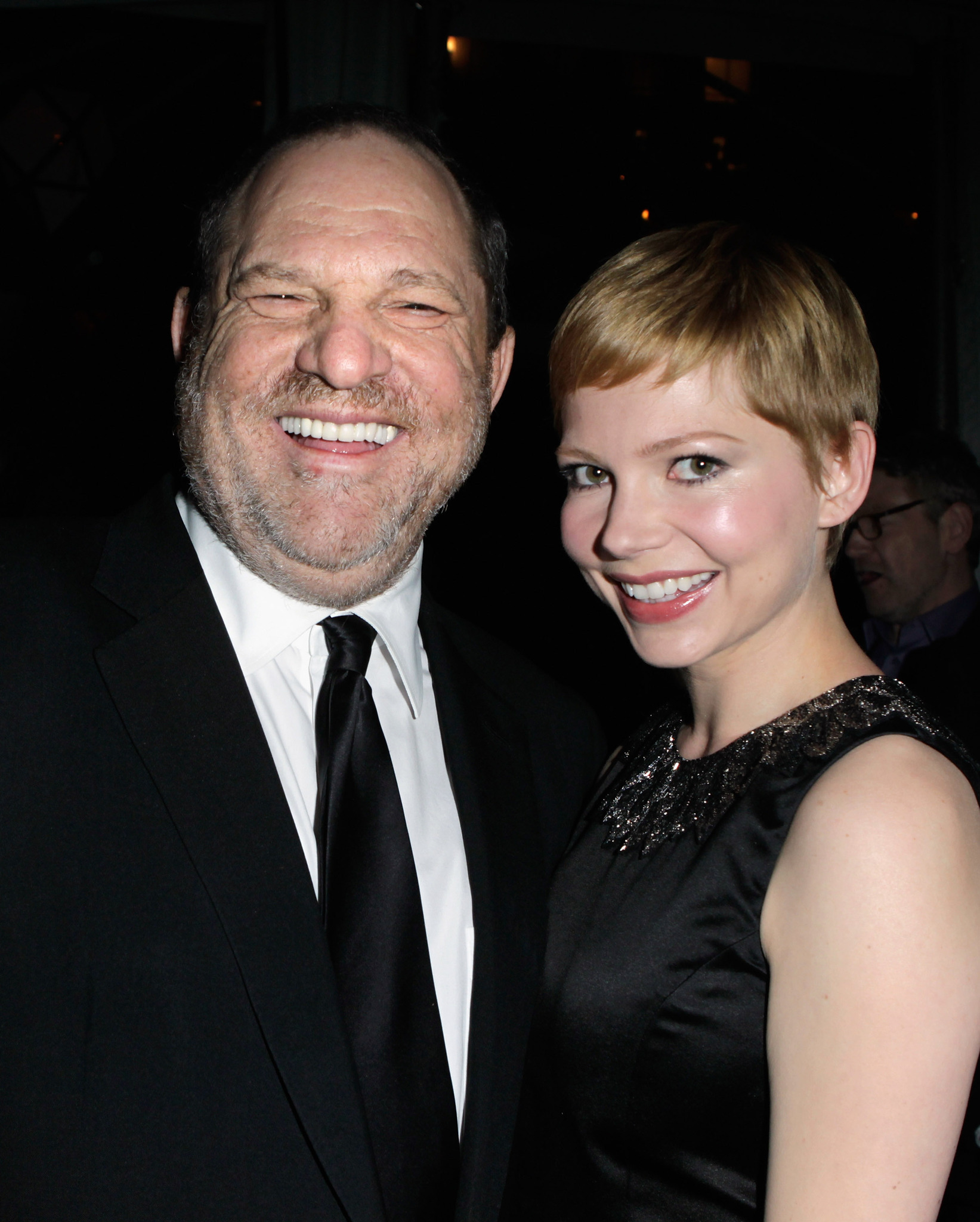 Harvey Weinstein and Michelle Williams