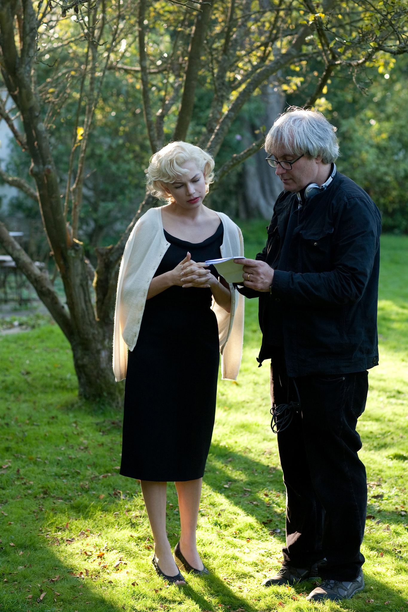 Still of Simon Curtis and Michelle Williams in 7 dienos ir naktys su Marilyn Monroe (2011)