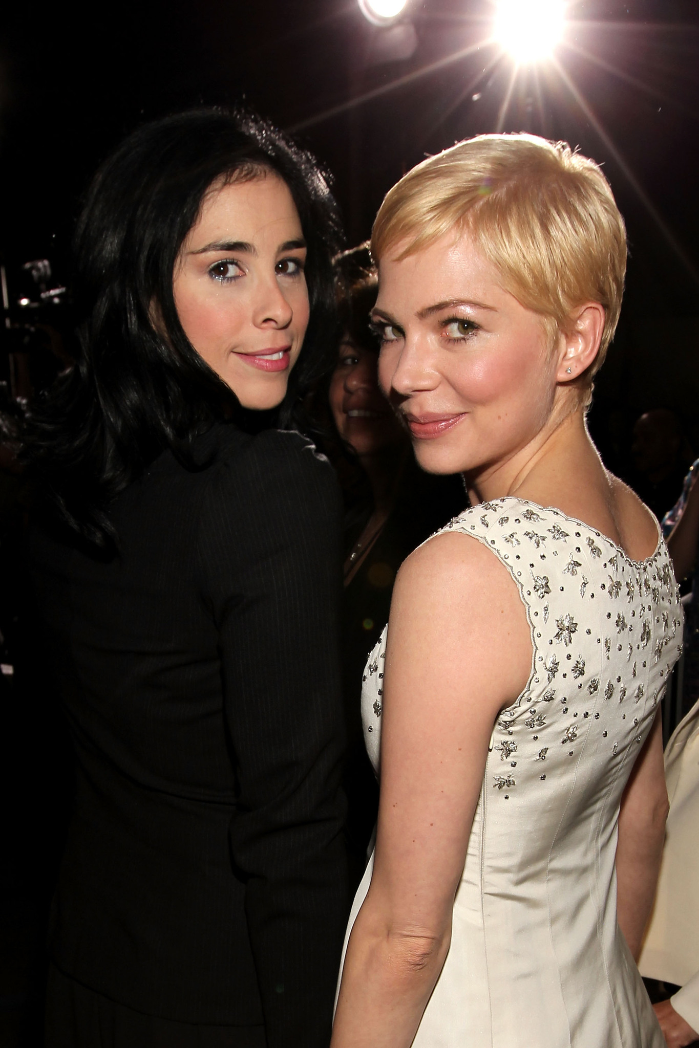 Sarah Silverman and Michelle Williams