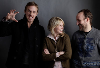 Derek Cianfrance, Ryan Gosling and Michelle Williams