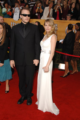 Heath Ledger and Michelle Williams at event of 12th Annual Screen Actors Guild Awards (2006)