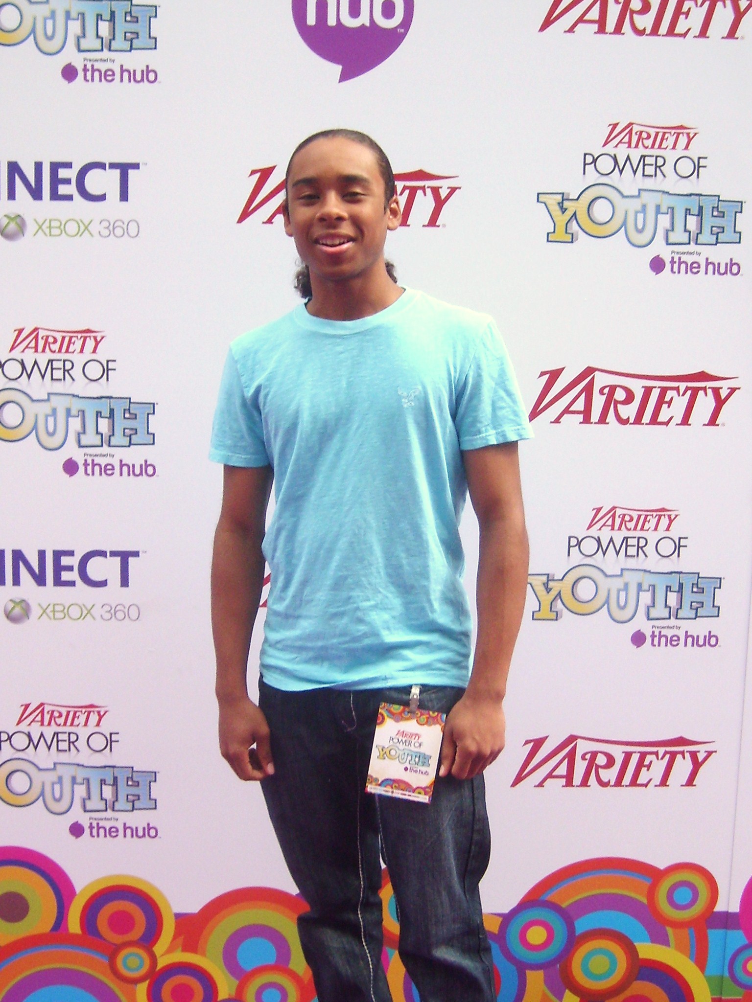 Zachary Isaiah Williams arrives at the Variety Power of Youth- Paramount Studios