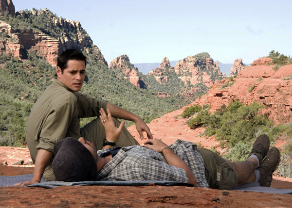 Seth Peterson and Matthew J. Williamson in Sedona (2011)