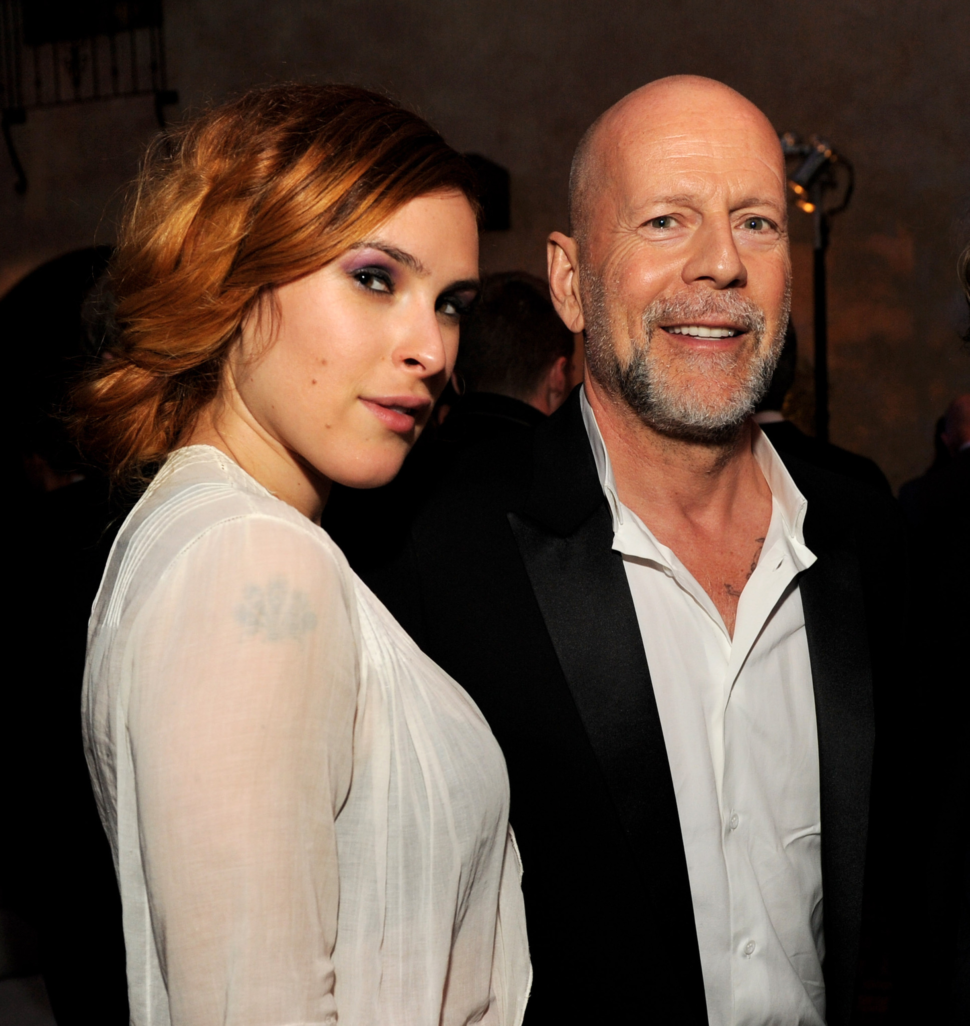 Bruce Willis and Rumer Willis at event of Eilinis Dzo. Kerstas (2013)