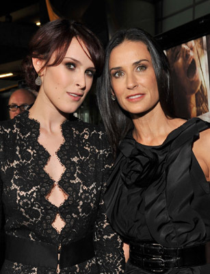 Demi Moore and Rumer Willis at event of Sorority Row (2009)