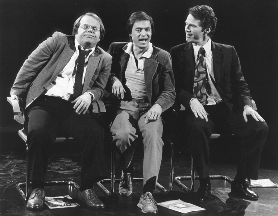 Paul Willson, James Dybas & Robert Rovin in The Great American Playwrights Show, 1980