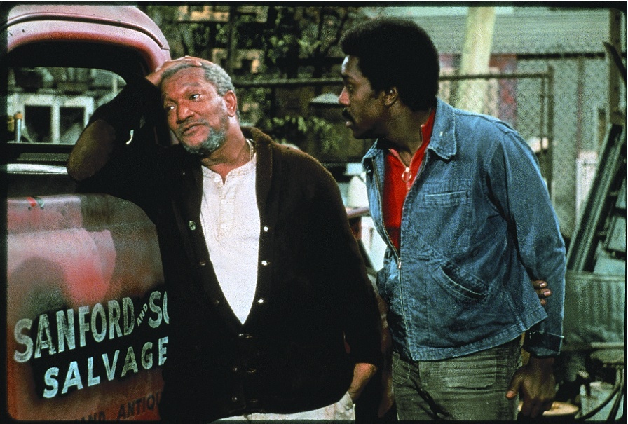 Still of Redd Foxx and Demond Wilson in Sanford and Son (1972)