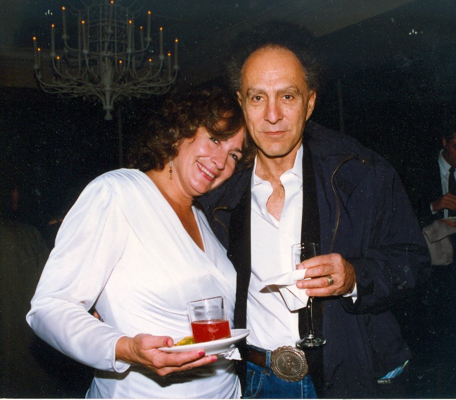 Katherine and Director Monte Hellman, AFM party circa 1991.
