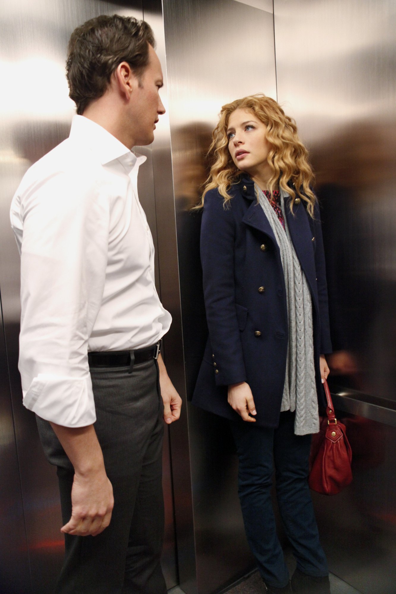 Still of Rachelle Lefevre and Patrick Wilson in A Gifted Man (2011)