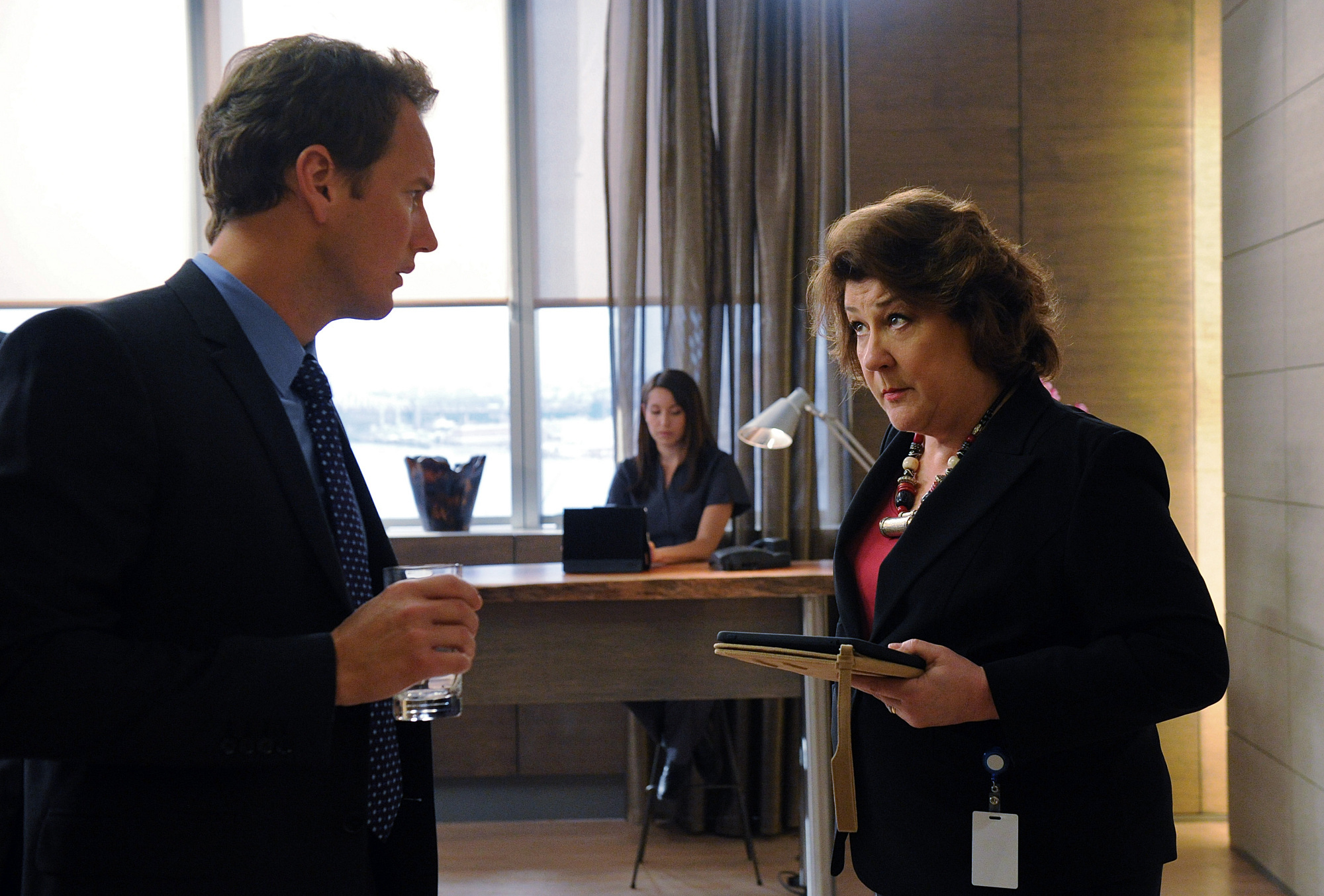 Still of Margo Martindale and Patrick Wilson in A Gifted Man (2011)