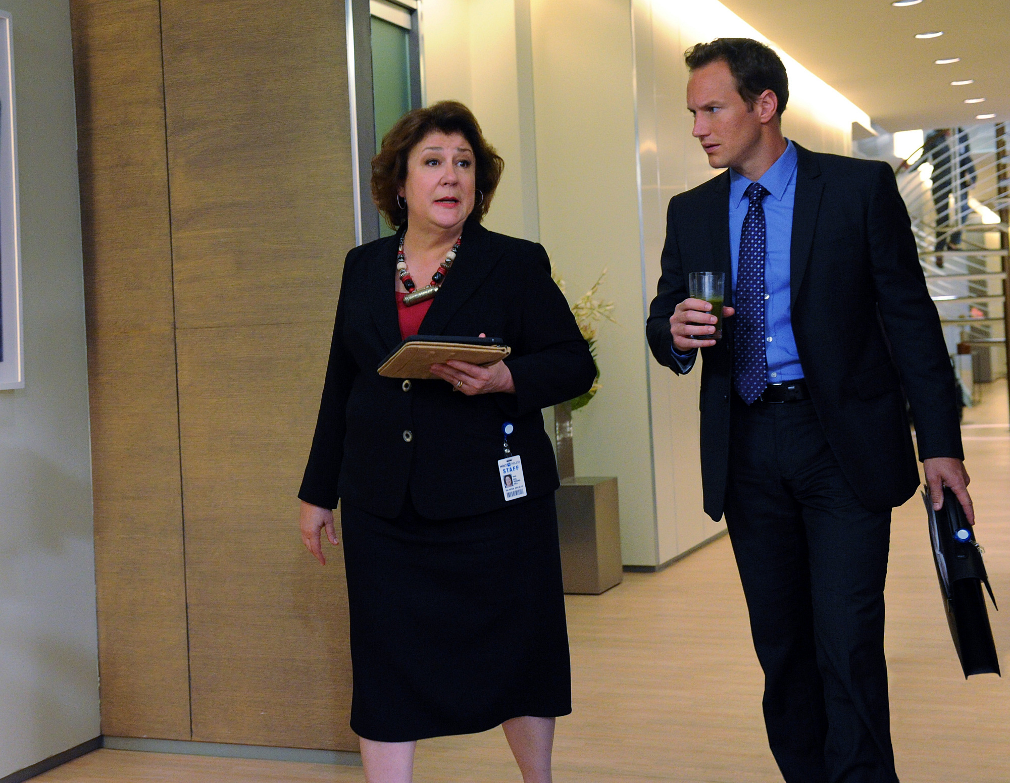 Still of Margo Martindale and Patrick Wilson in A Gifted Man (2011)