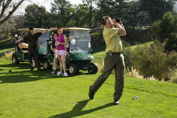 Still of James Spader, Catherine Tate, Rainn Wilson and John Krasinski in The Office (2005)