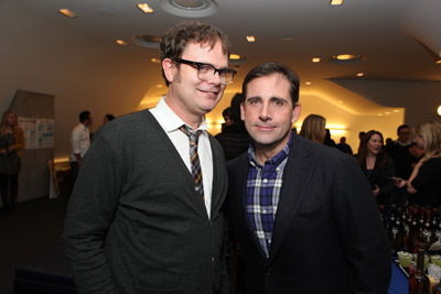 Steve Carell and Rainn Wilson