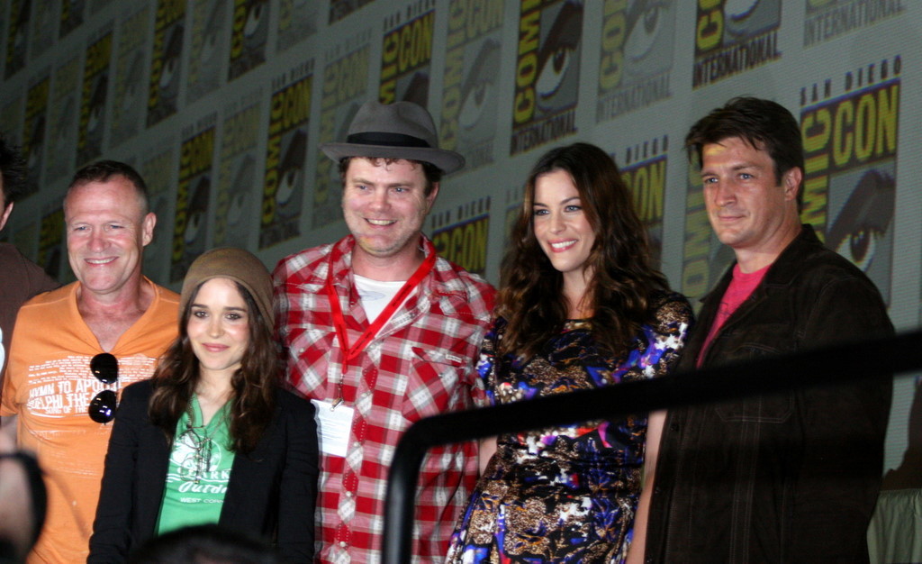 Liv Tyler, Nathan Fillion, Ellen Page, Michael Rooker and Rainn Wilson