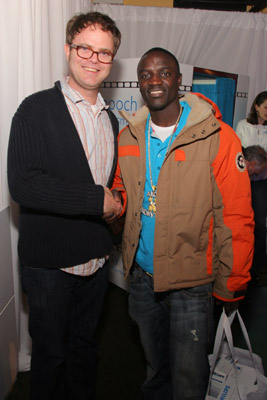 Rainn Wilson and Akon