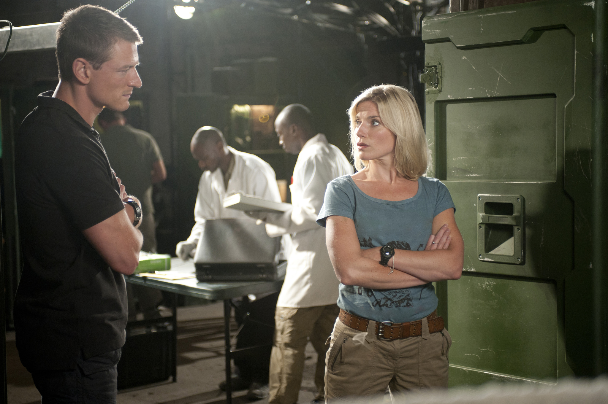 Still of Eva Birthistle and Philip Winchester in Strike Back (2010)