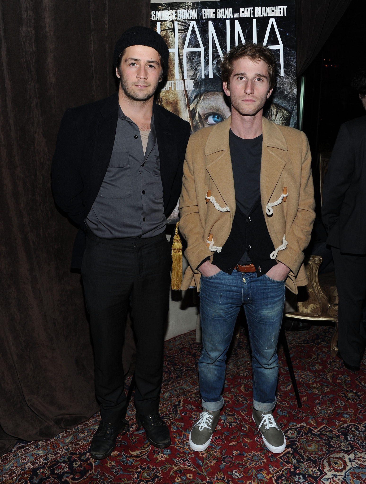 Michael Angarano and Max Winkler at event of Hana (2011)